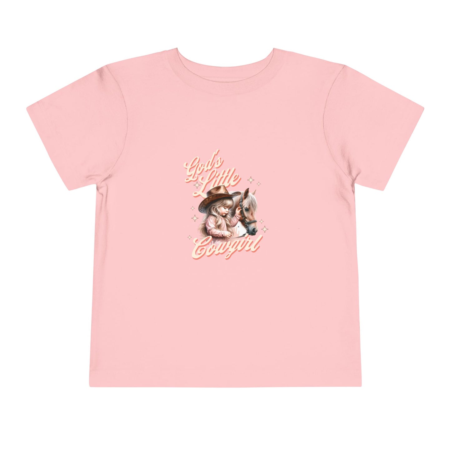 God's Little Cowgirl - Girl's T-Shirt