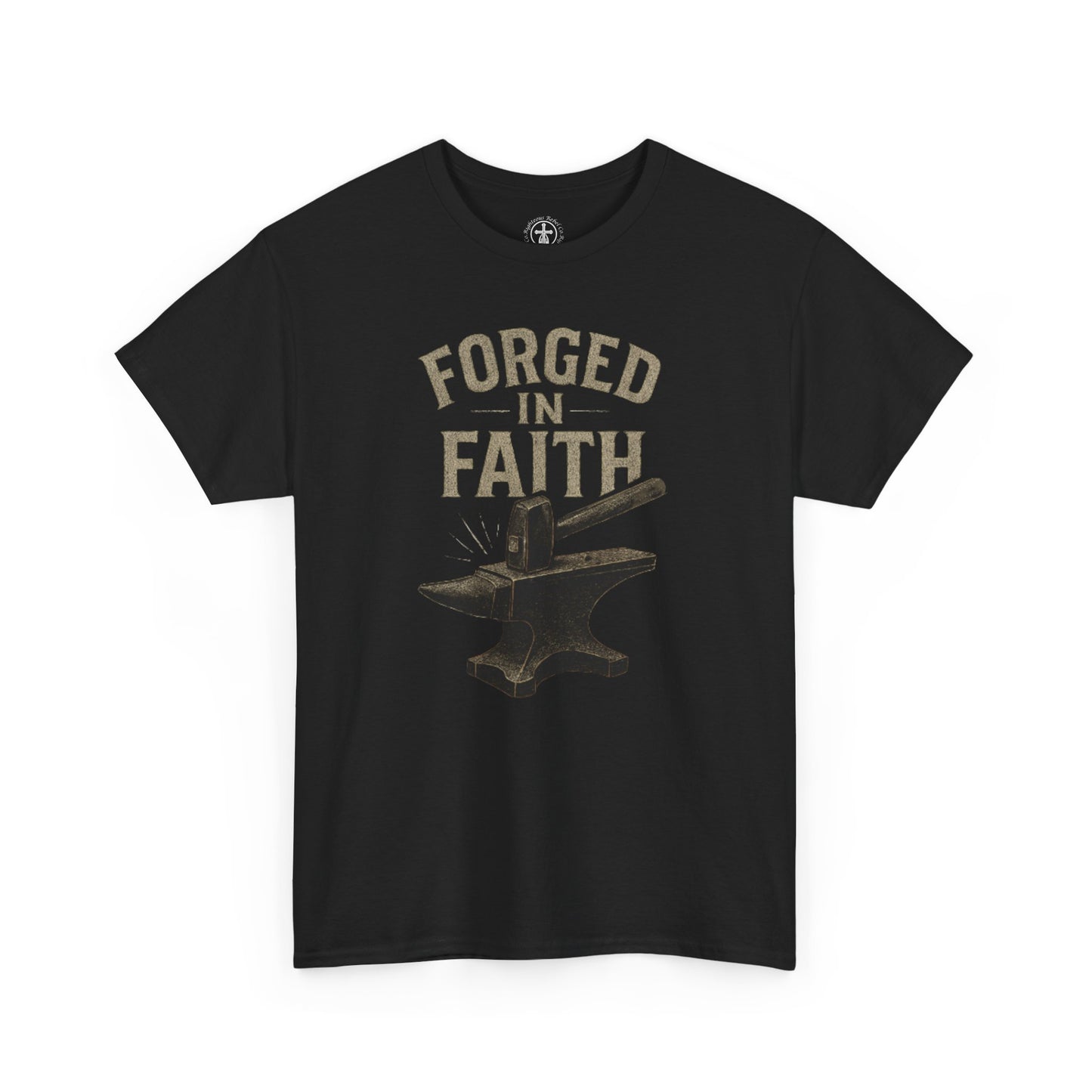 Forged in Faith - Men's T-Shirt