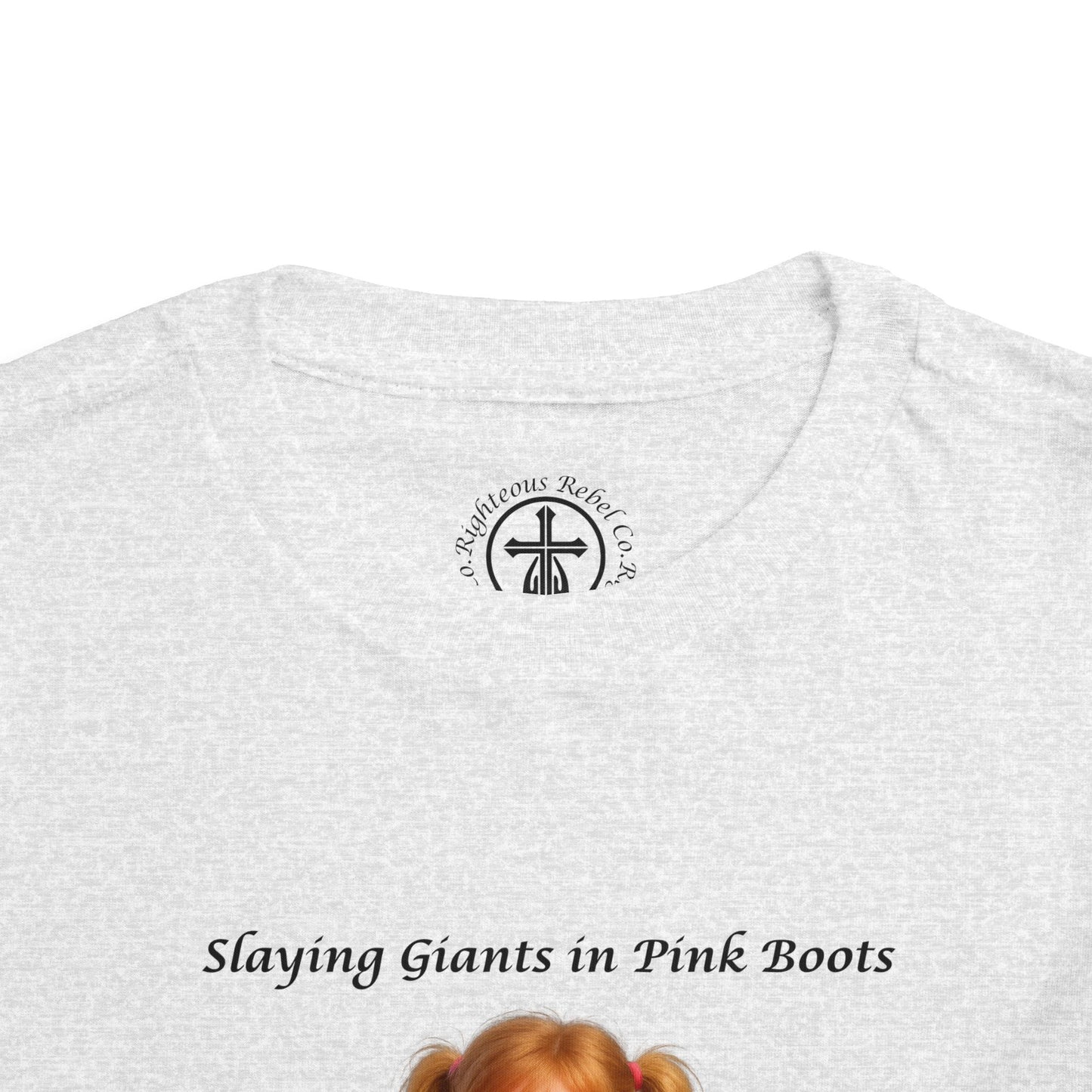 Slaying Giants in Pink Boots - Girl's Tee