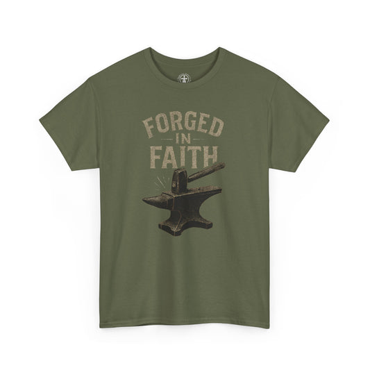 Forged in Faith - Men's T-Shirt