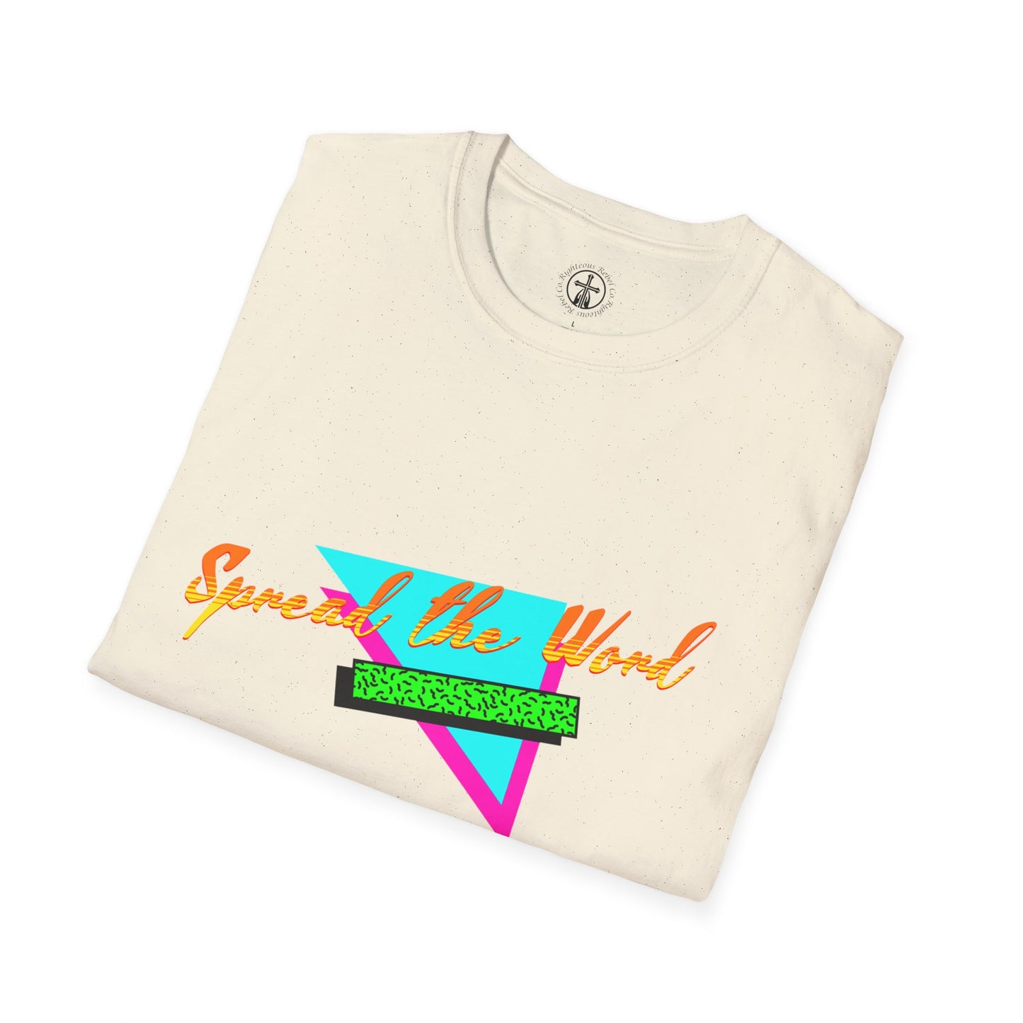 Spread the Word (80's Retro) - Women's Softstyle Tee