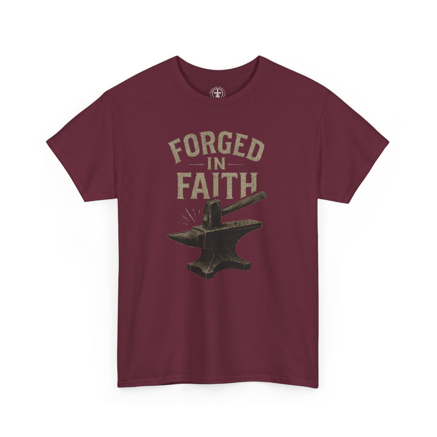 Forged in Faith - Men's T-Shirt