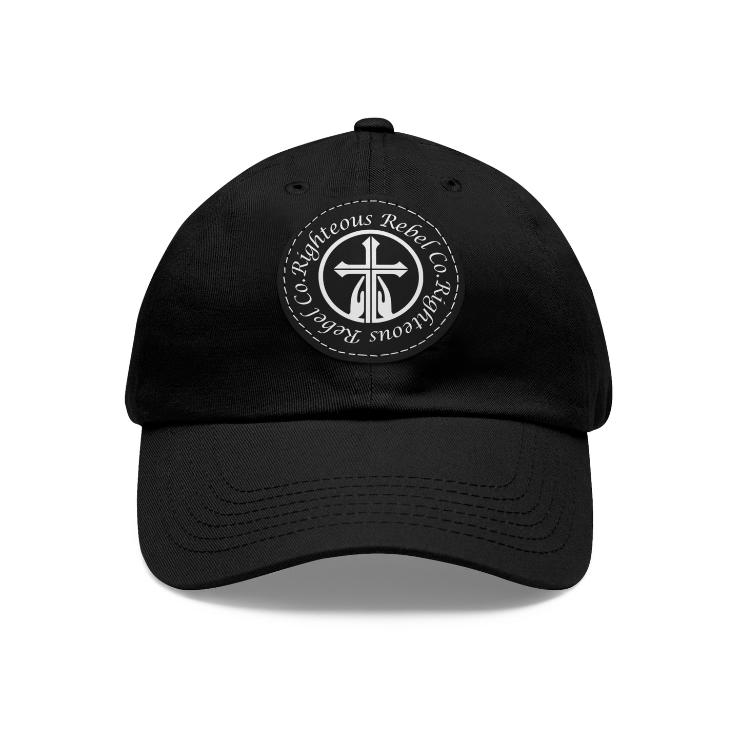 Righteous Rebel Co. Logo Hat – Leather Patch Edition