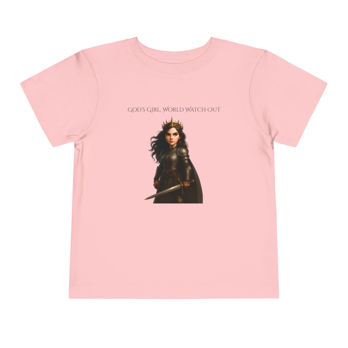 God's Girl, World Watch Out - Girl's Tee