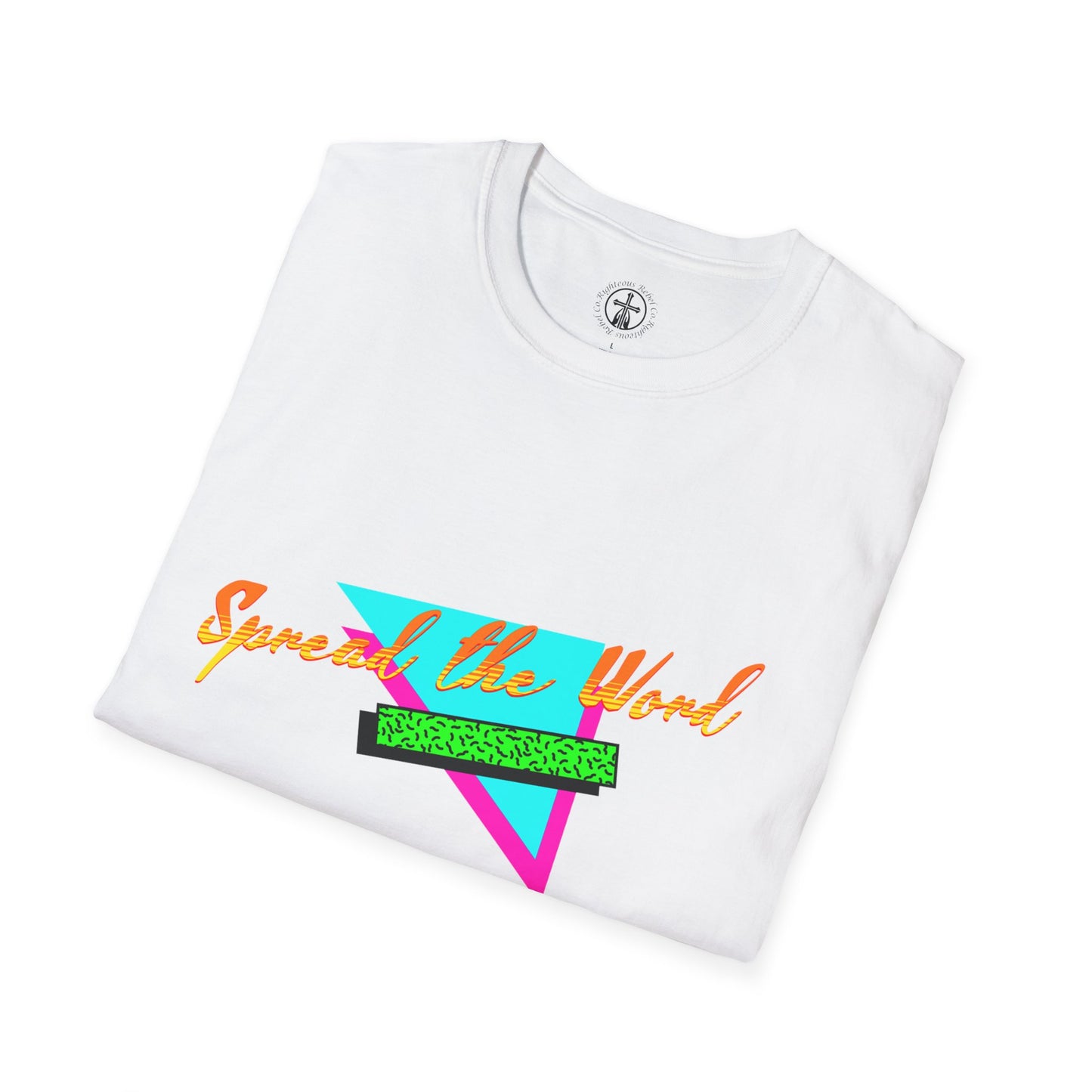 Spread the Word (80's Retro) - Women's Softstyle Tee