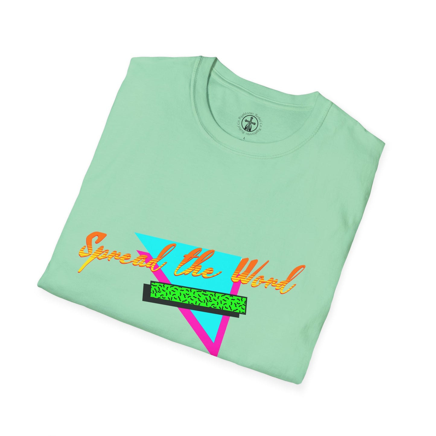 Spread the Word (80's Retro) - Women's Softstyle Tee