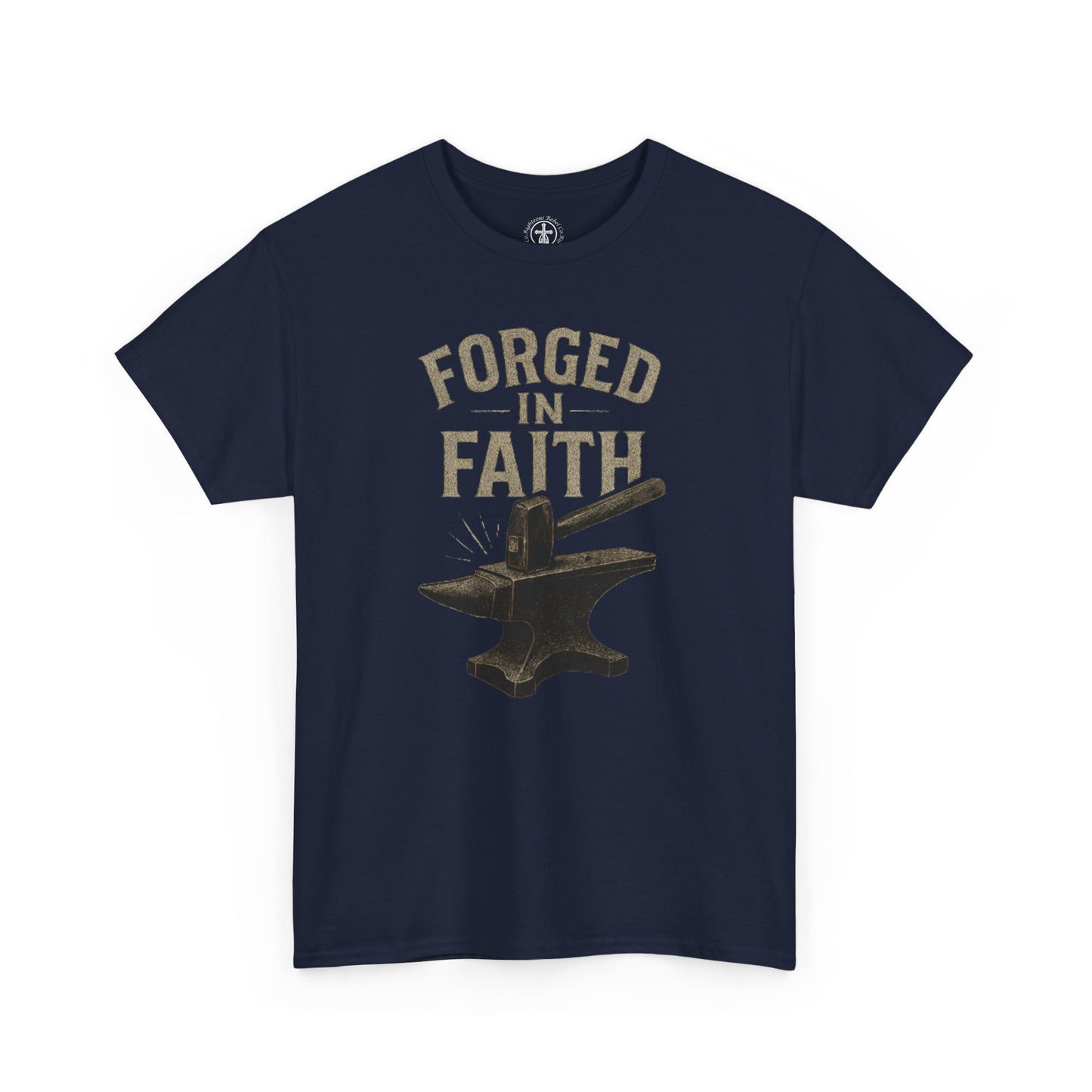 Forged in Faith - Men's T-Shirt