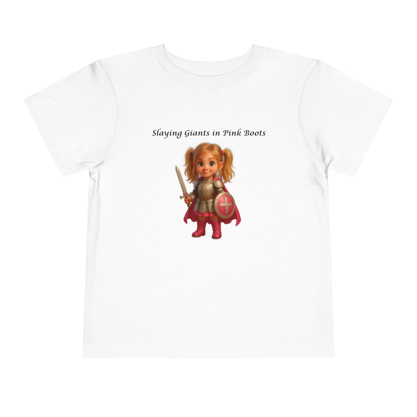 Slaying Giants in Pink Boots - Girl's Tee