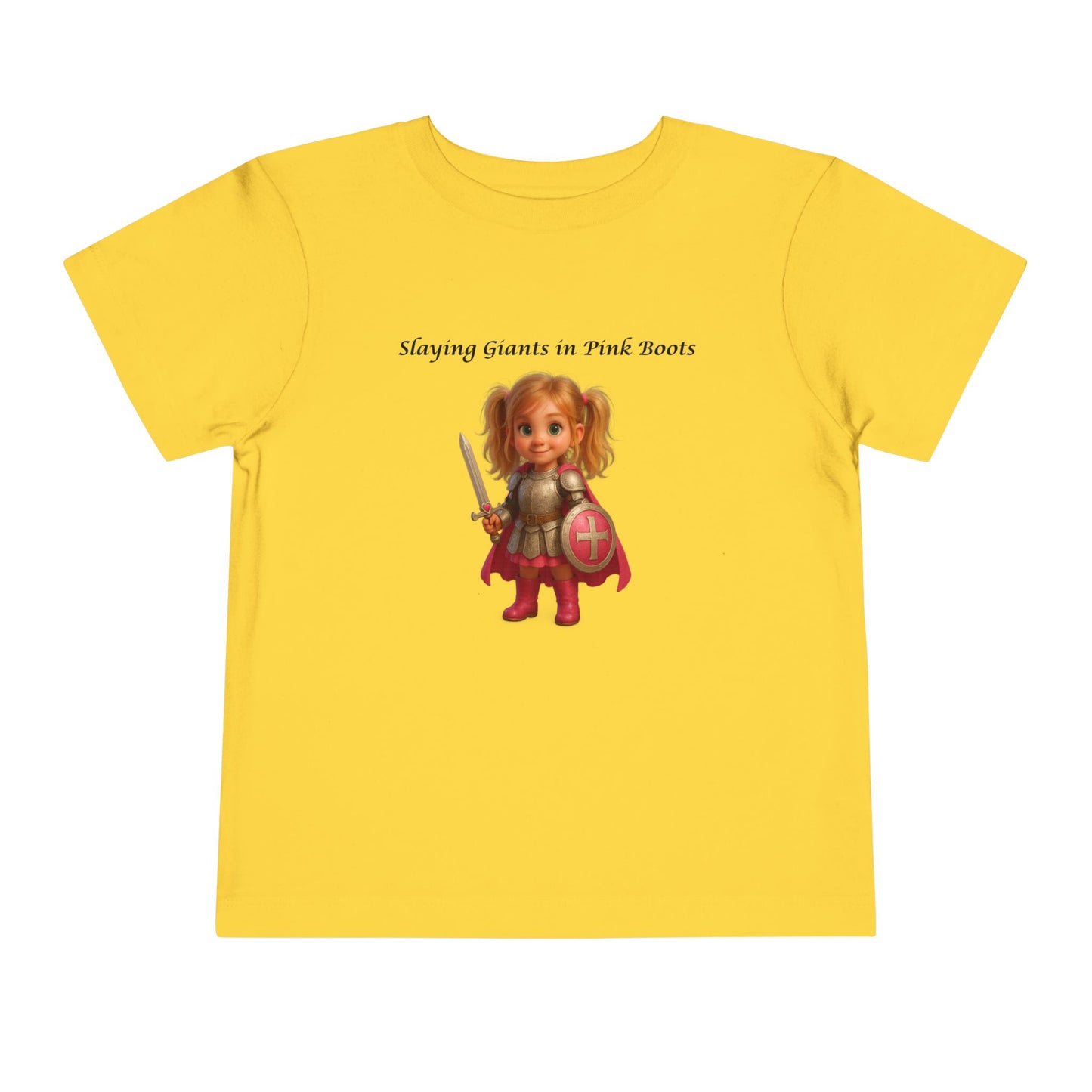 Slaying Giants in Pink Boots - Girl's Tee
