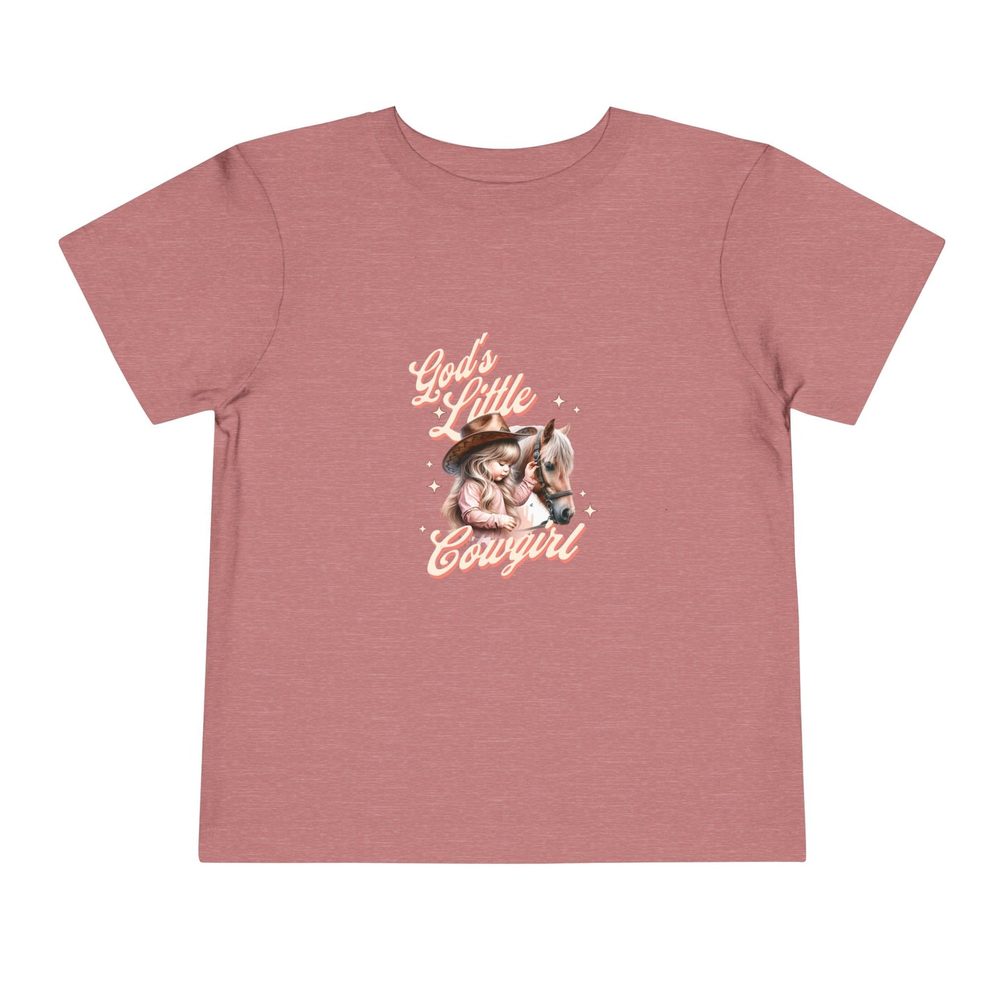 God's Little Cowgirl - Girl's T-Shirt