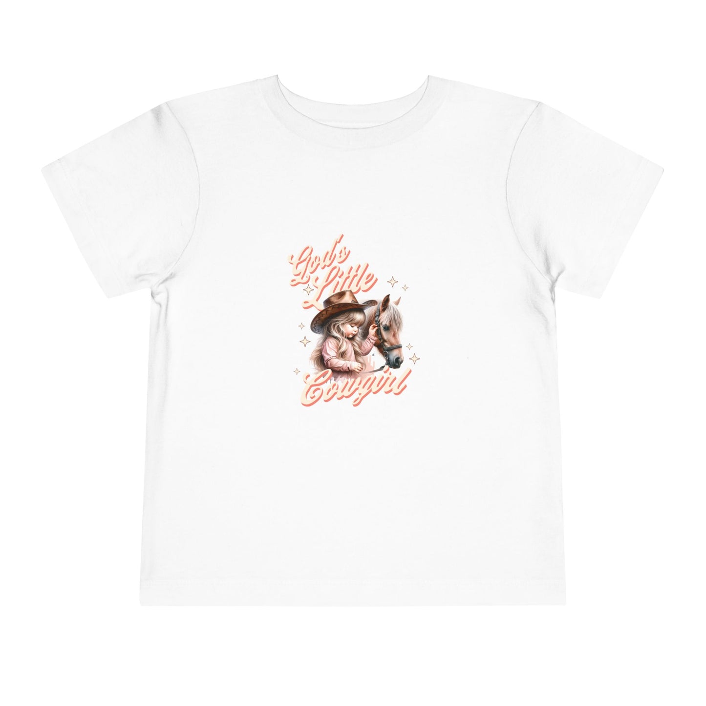God's Little Cowgirl - Girl's T-Shirt