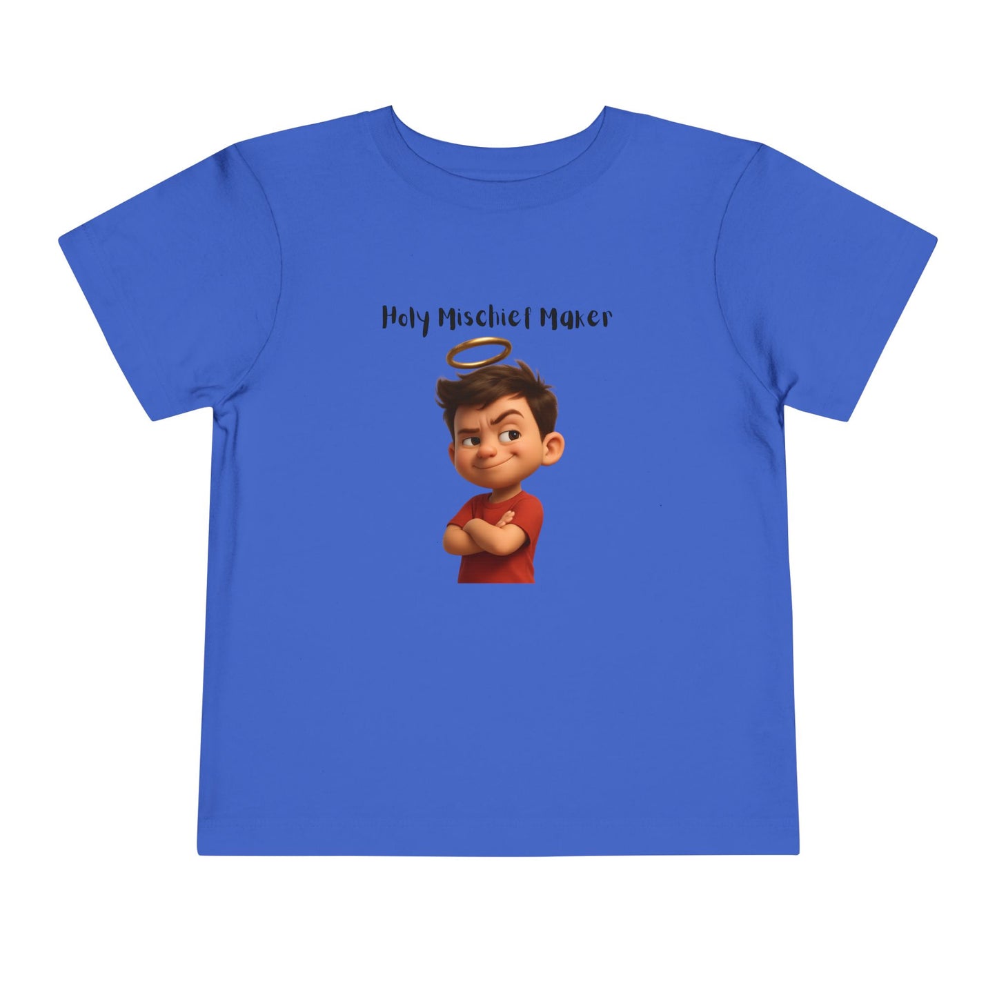 🛡️ Holy Mischief Maker – Boys’ T-Shirt