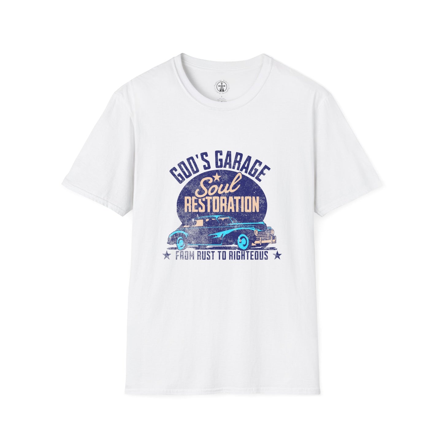 God's Garage Soul Restoration - Women's Softstyle Tee