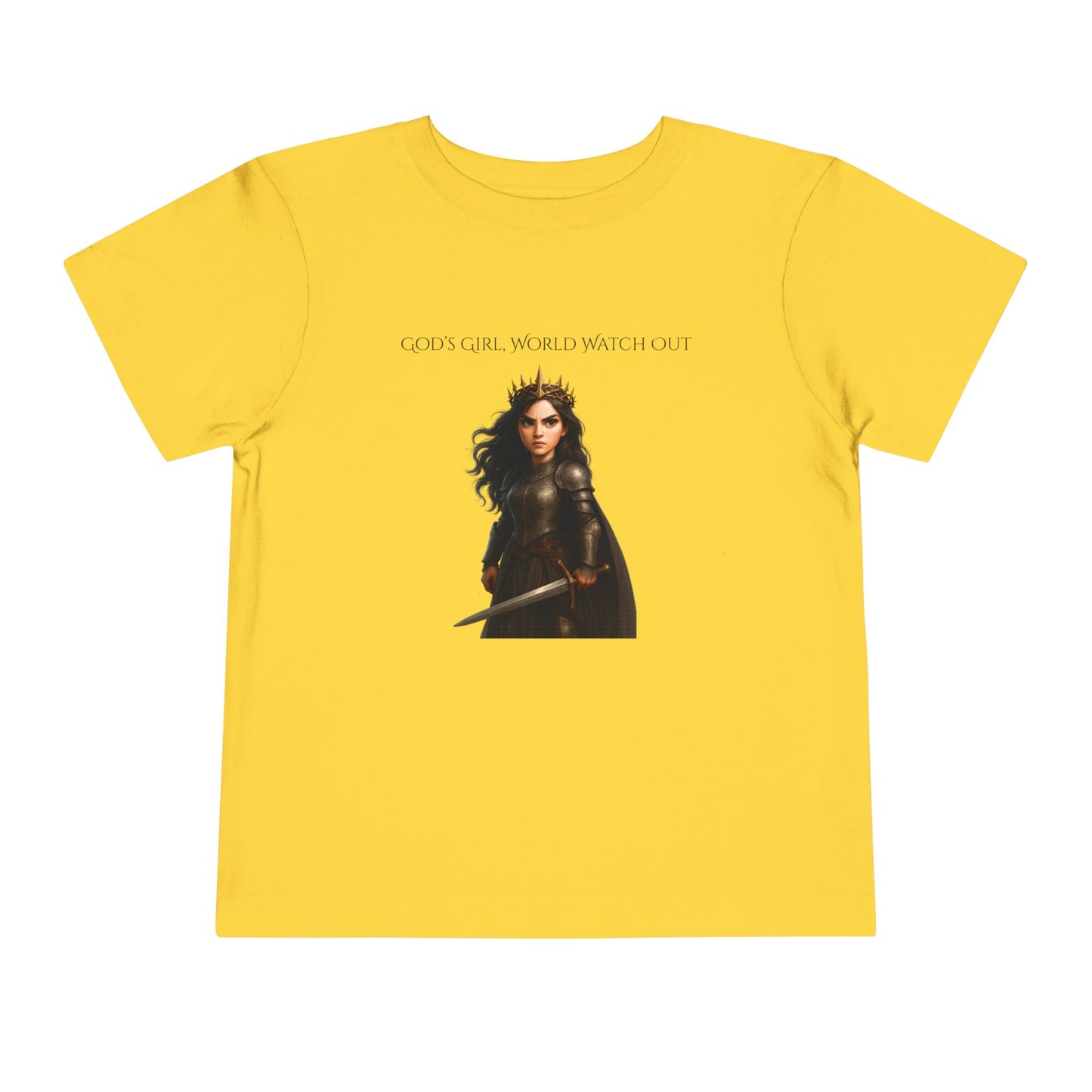 God's Girl, World Watch Out - Girl's Tee