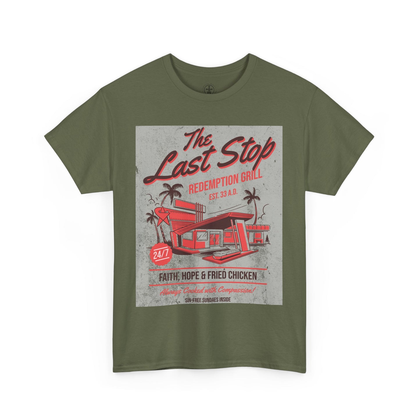The Last Stop (Vintage) - Men's Jersey Tee