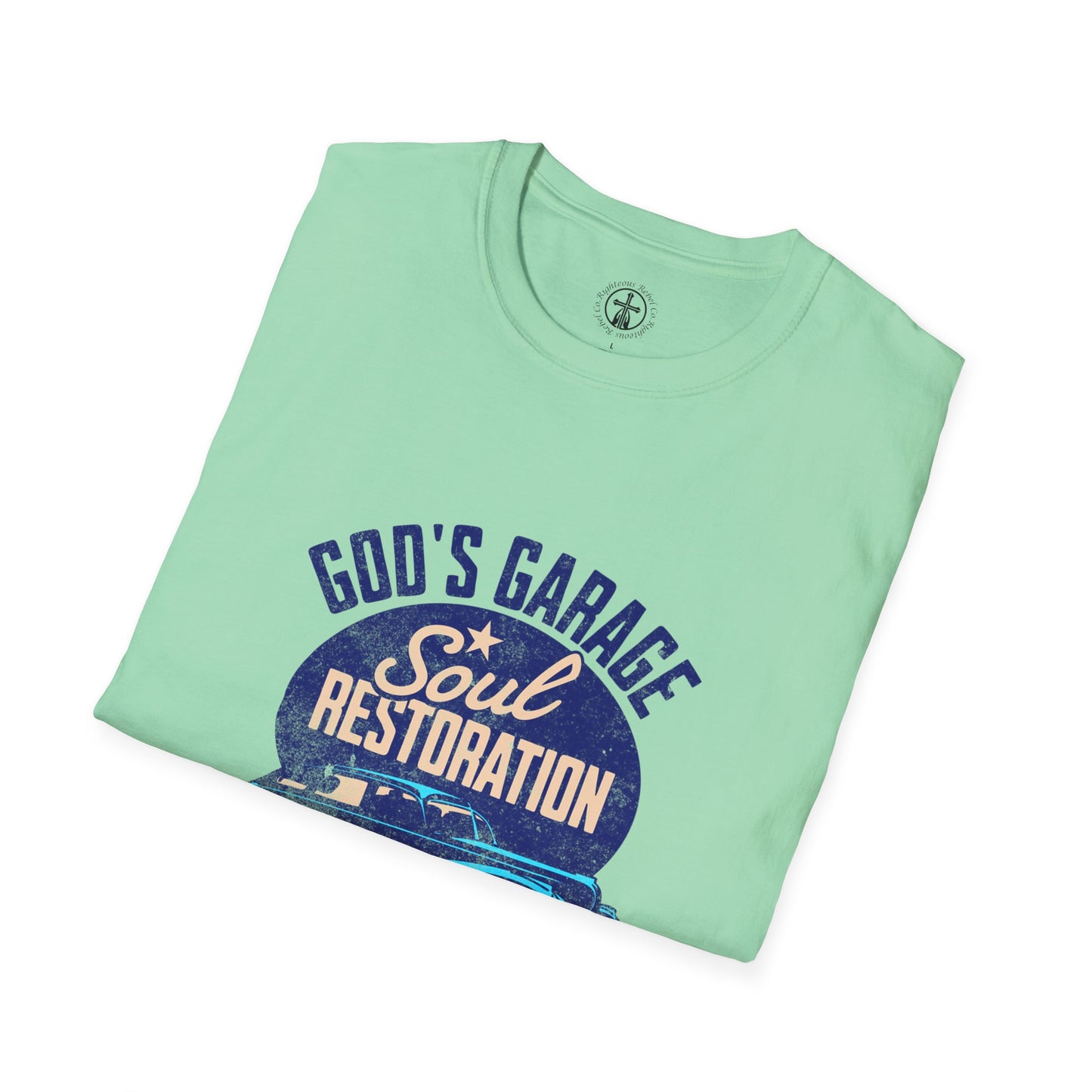 God's Garage Soul Restoration - Women's Softstyle Tee