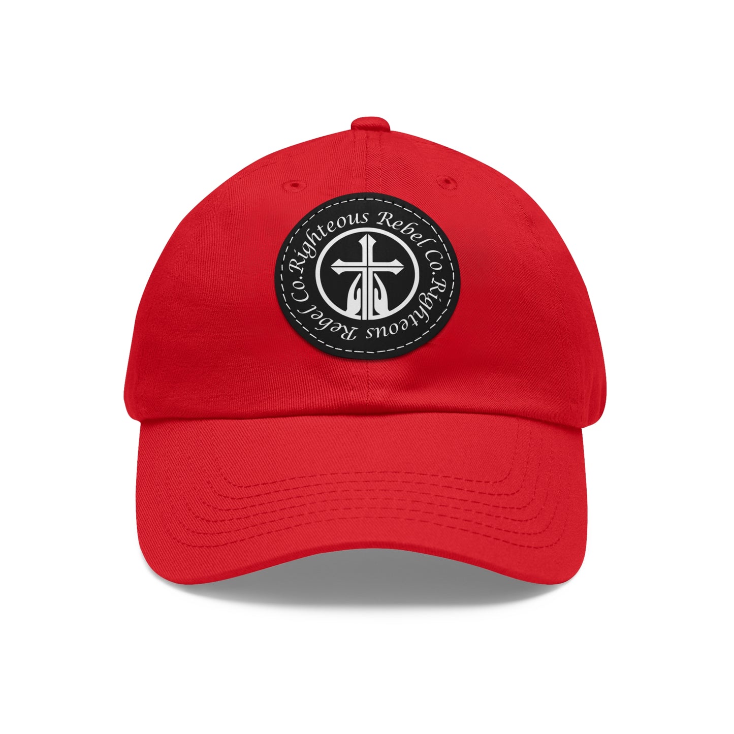Righteous Rebel Co. Logo Hat – Leather Patch Edition