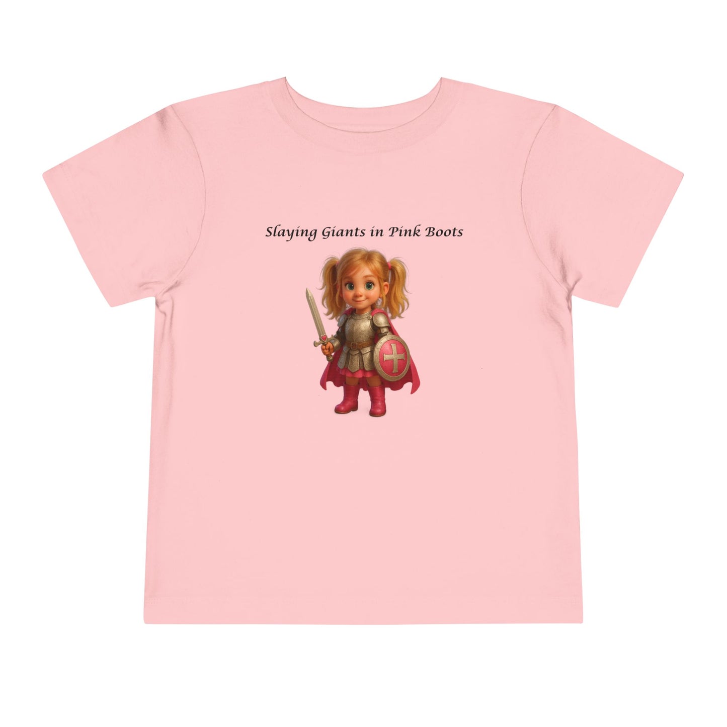 Slaying Giants in Pink Boots - Girl's Tee