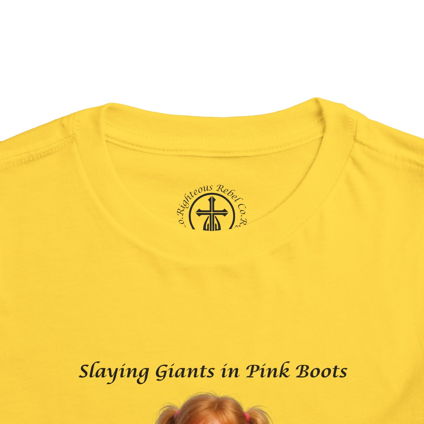Slaying Giants in Pink Boots - Girl's Tee